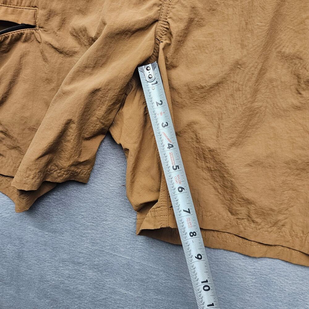Filson Gained Canyon Men Flat Front Brown Chino Shorts Gorpcore Hiking Outdoor - Picture 5 of 8